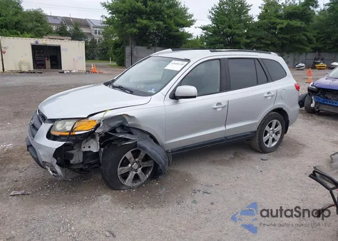 2008 Hyundai Santa Fe Limited/Se из США, поврежденный, VIN 5NMSH73E28H177856